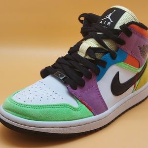 Jordan 1 Mid SE Multi-Color (W) - Size 7W